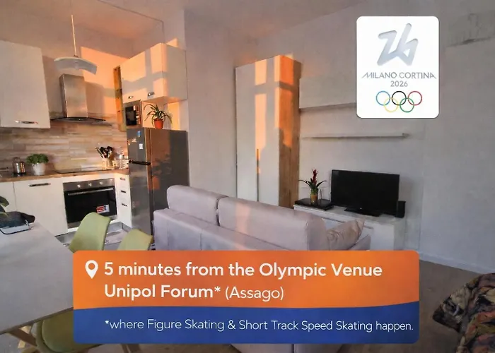 Cozy Flat In Famagosta Area Near The Olympic Venue Unipol Forum Di Assago Lejlighed Milano